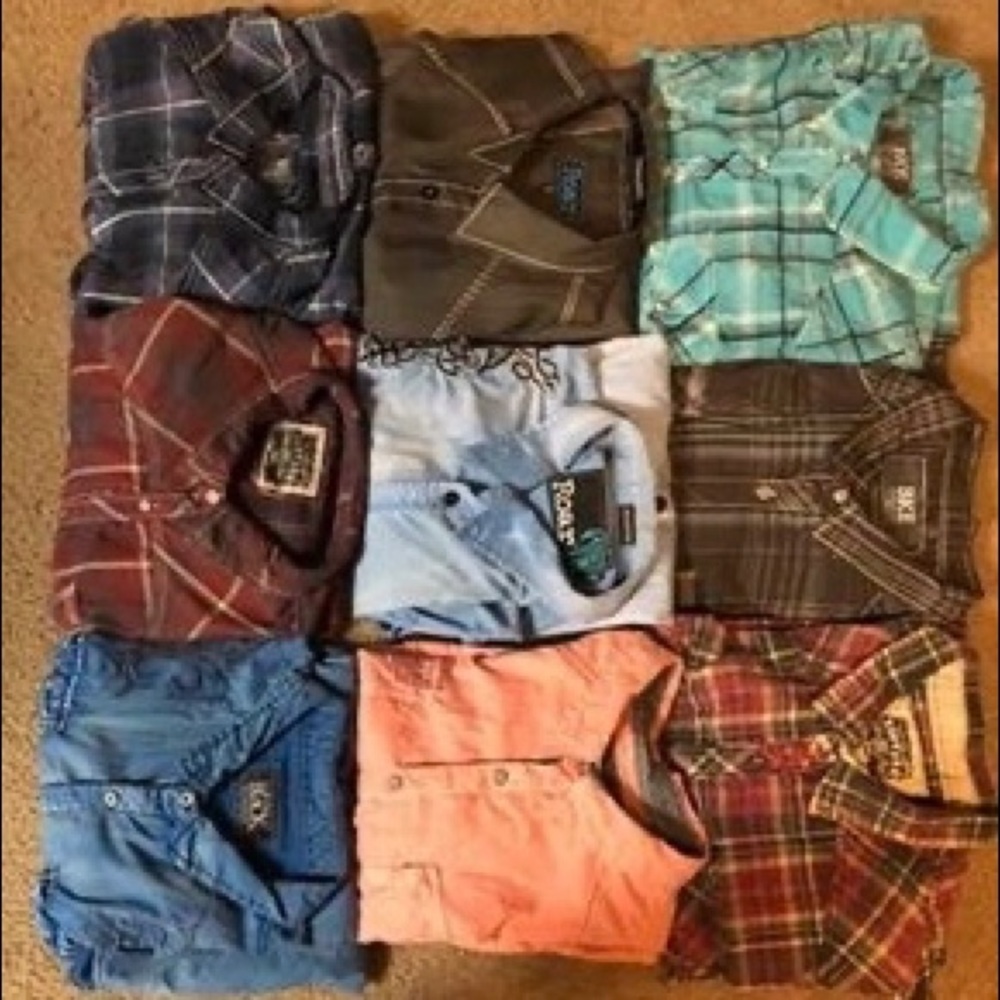 Men’s Buckle Long Bad Ass Shirts